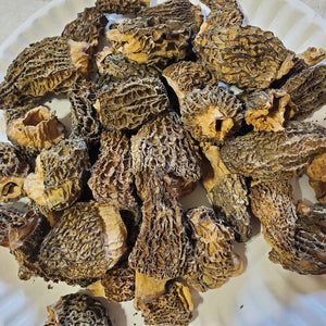 4 Ounces Dried Wild Morel Mushrooms