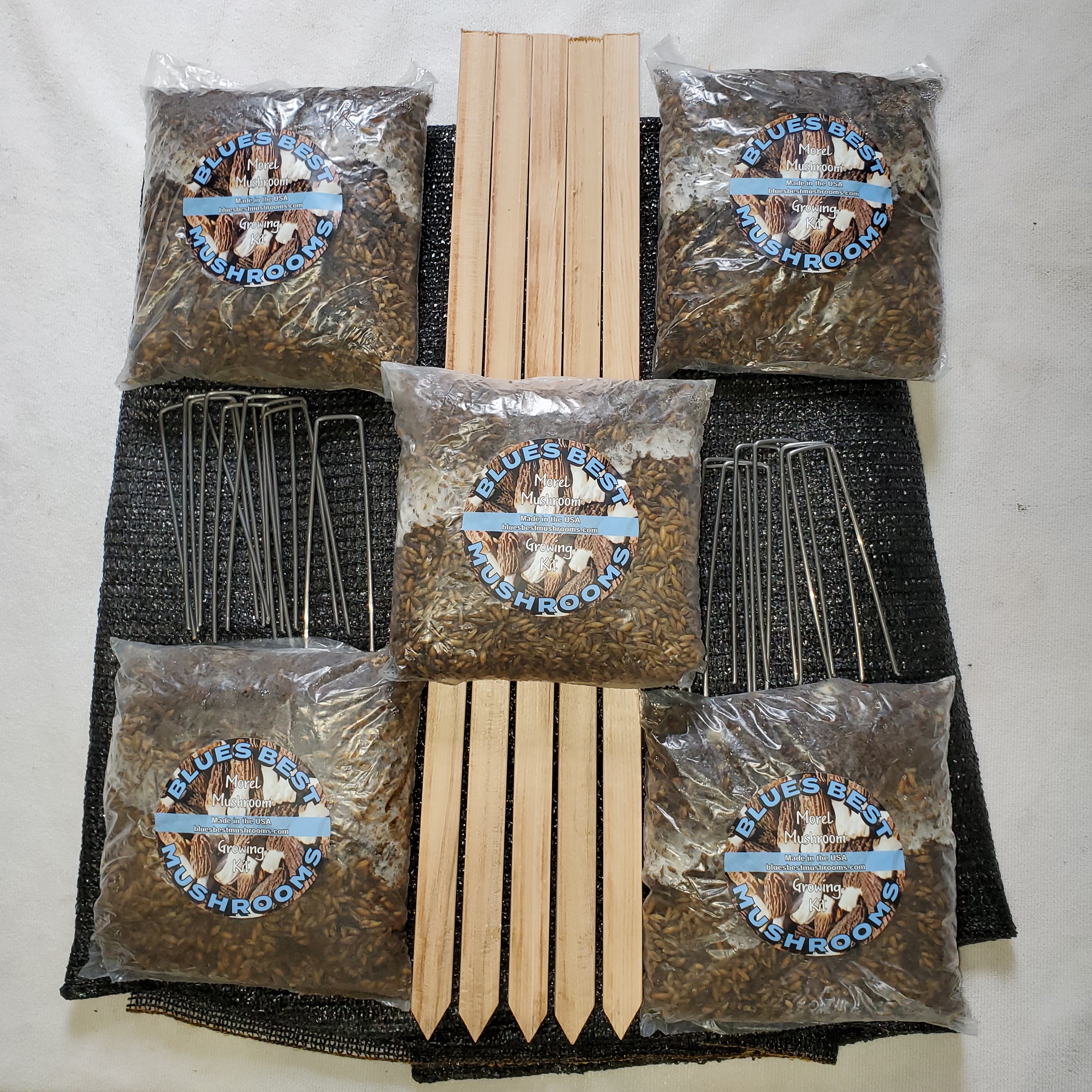 Morel Growing Kit 10 Pack with 2 FREE Protection Packages!!!